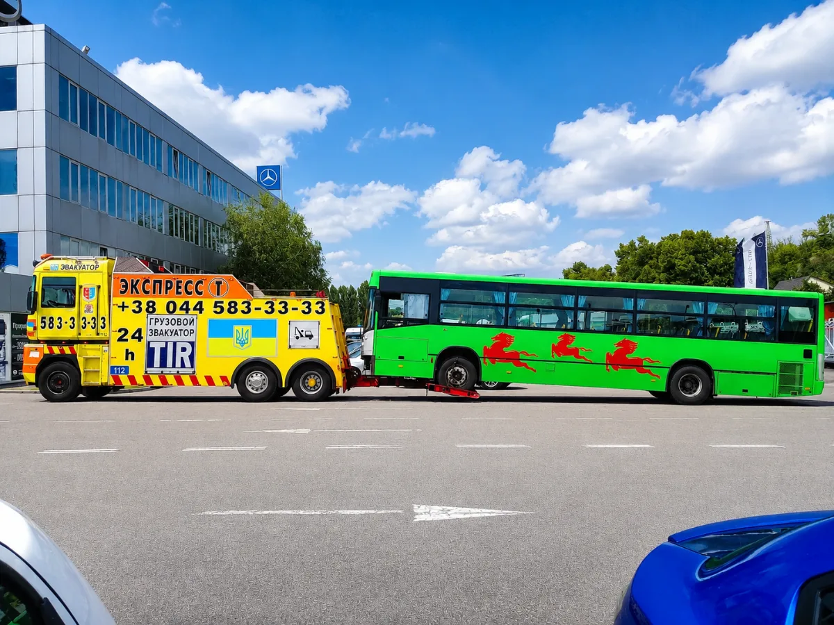 Евакуація автобуса